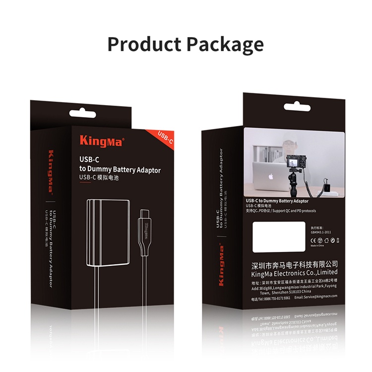 Bộ Pin Ảo KingMa NP-FW50 Dummy Battery