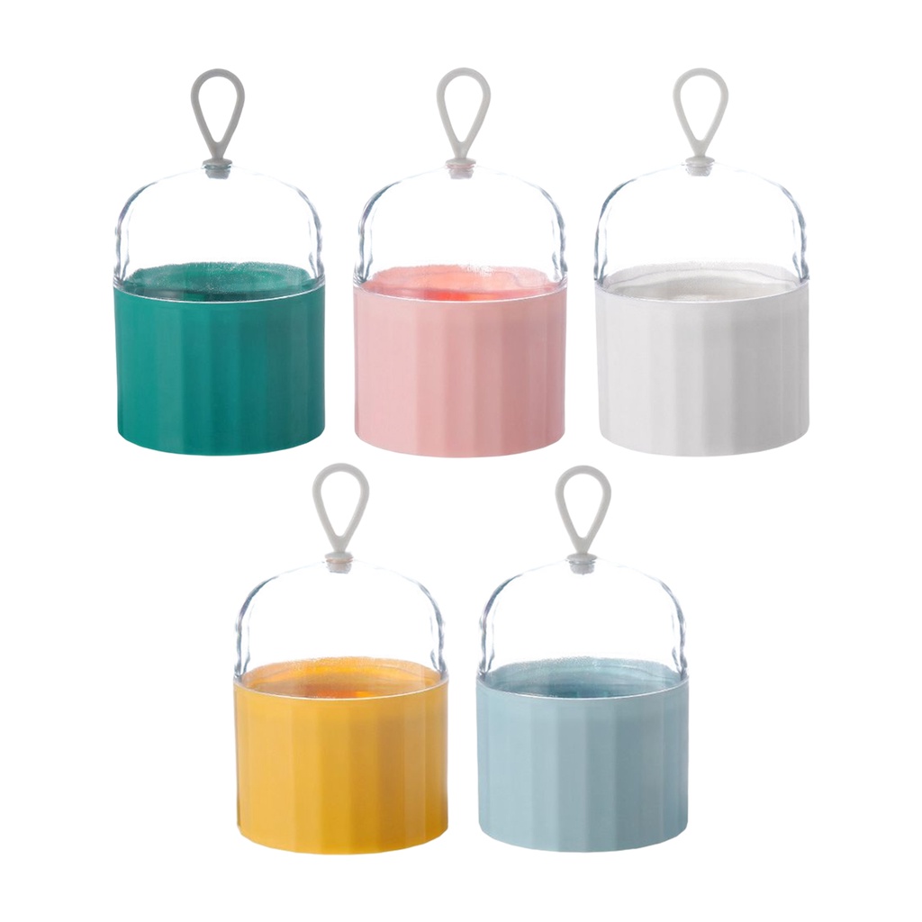 [Fenteer1] Giá Đỡ Mút Trang Điểm Trong Suốt Khô Nhanh Chống Bụi