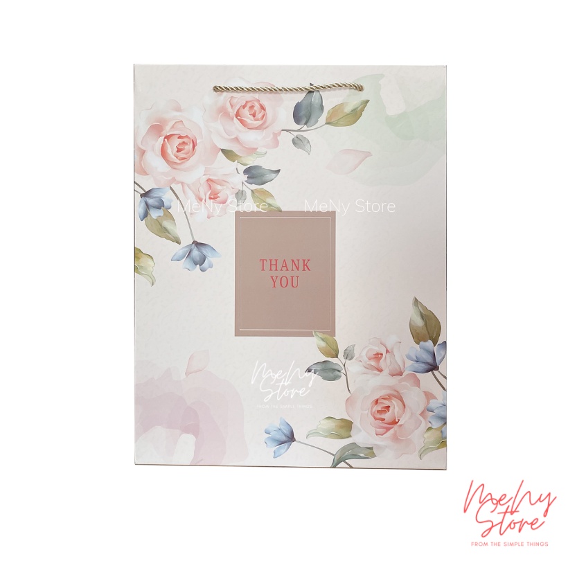 Túi giấy đựng quà Tết, giỏ quà, túi chúc mừng năm mới loại vip 35x45x15cm
