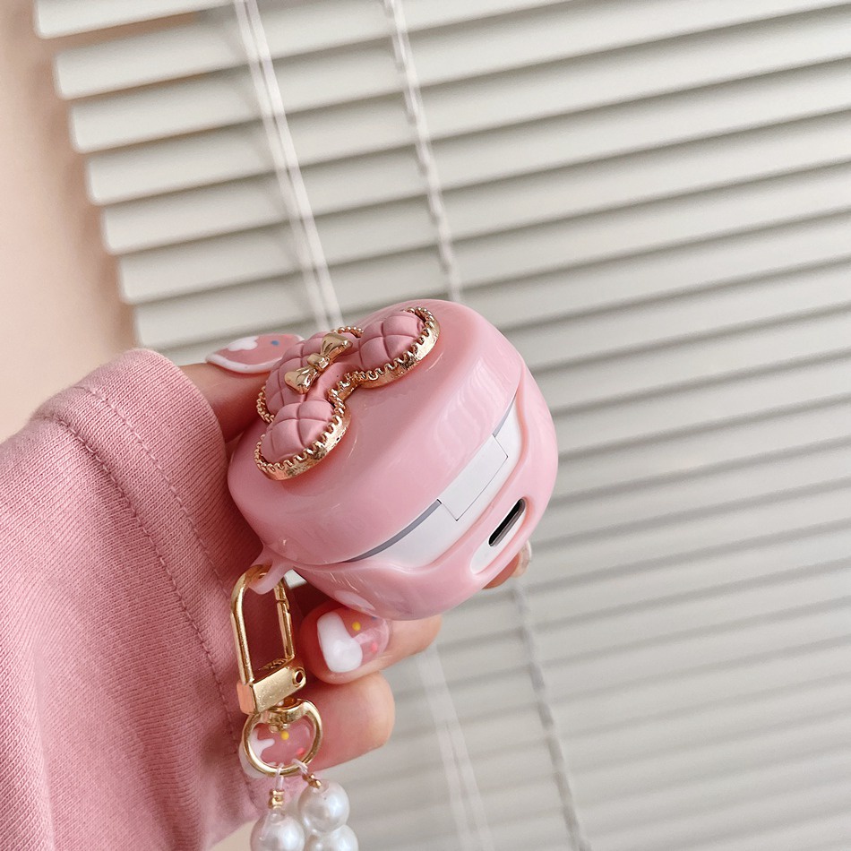 Ốp Điện Thoại Baseus WM02 Bằng Silicon Có Móc Khóa Dễ Thương Cho Loa Bluetooth Baseus WM01