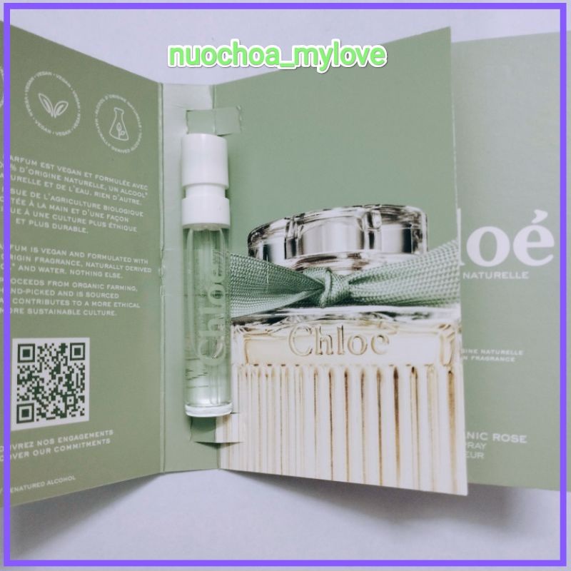 Vial nước hoa Chloé Naturelle EDP [1.2ml]