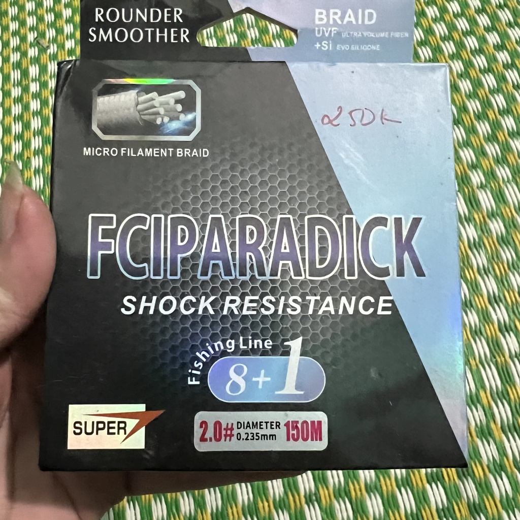 Dây Dù 150m Dù Chìm Câu Cá Pe FCIPARADICK 8+1 - DD150M2