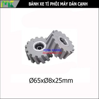 Bánh xe tì phôi máy dán cạnh
