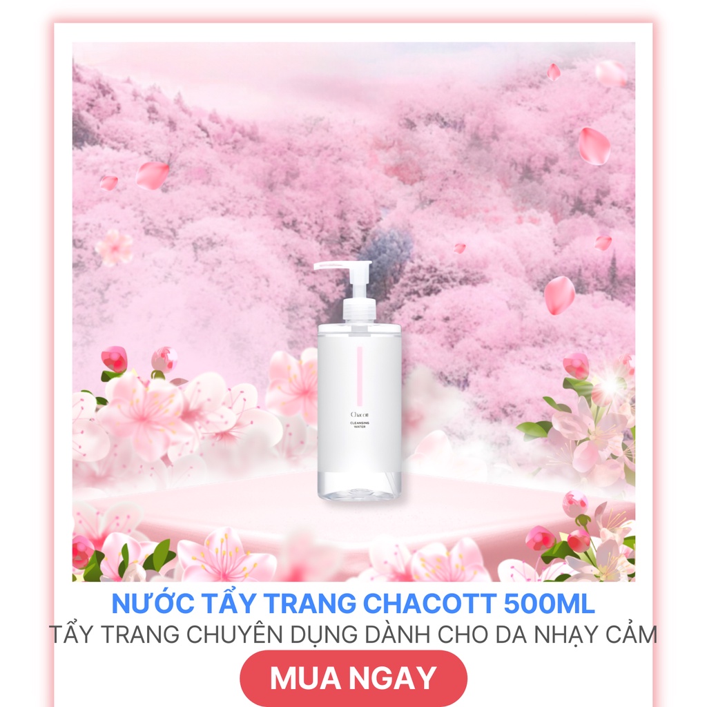 Nước tẩy trang Chacott for Professionals 500ml