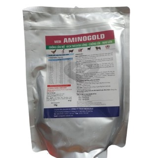 Medi aminogold 1kg ra lông, mau lớn, chống cắn mổ hsd 19/11/2024