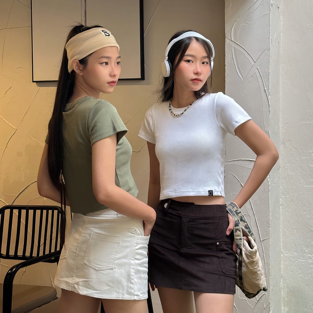 Chân Váy Ngắn PRADIES Corduroy Mini Skirt