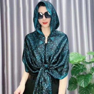 [XẢ KHO] Áo Choàng, Khăn Choàng Lụa Chống Nắng Bảo Vệ Da