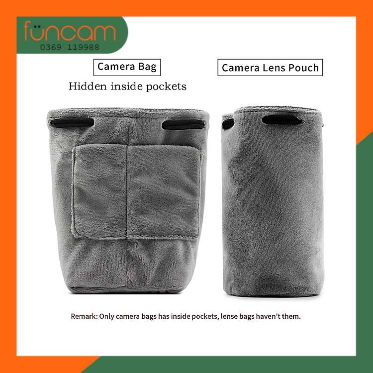 Túi bảo vệ lens máy ảnh