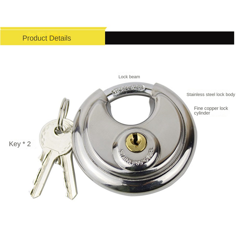 Bộ 5 Ổ Khóa Mini Chống Thấm Nước Và Chống Rỉ Sét Tiện Dụng