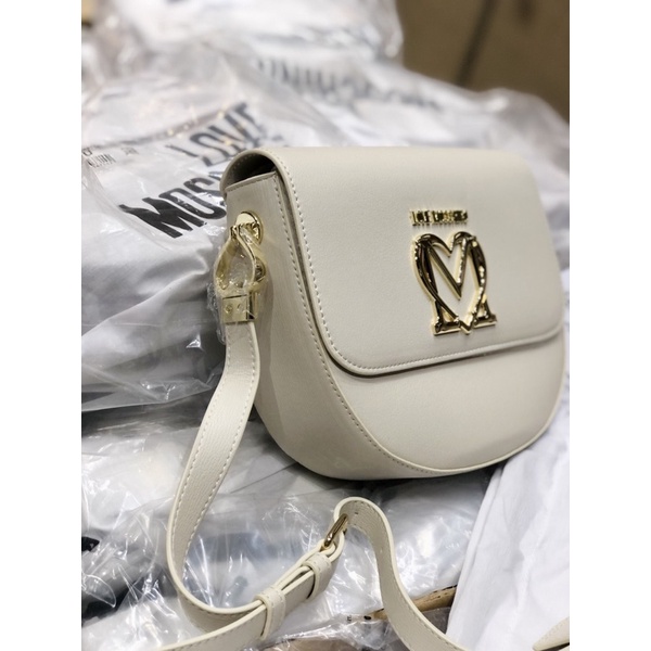 Túi Đeo Chéo Da Thật Moschino Love Fancy Bay