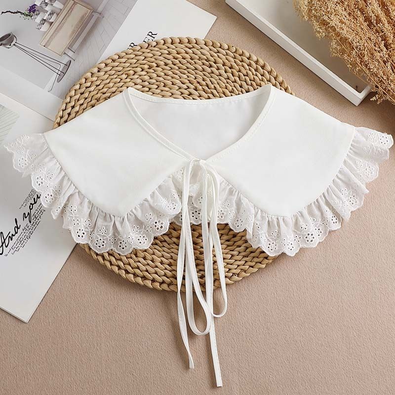 Cổ áo sơ mi tròn xinh