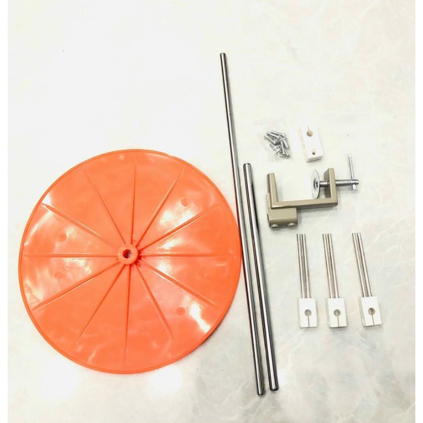 Bộ đĩa viền, bộ giá đỡ cuộn viền máy may công nghiệp (Loại 1)