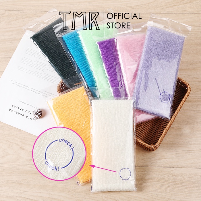 Khăn tắm dài Lưới Chà Lưng Vượt Trội VT, TMR 2 Mặt Mềm Mại, Giúp Kỳ Cọ Massage Tẩy Da Chết Khi Tắm, Siêu Tiện Dụng | BigBuy360 - bigbuy360.vn