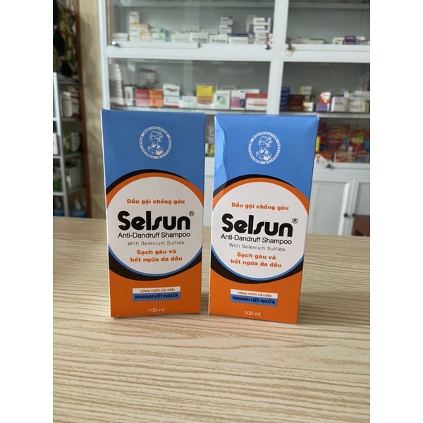 Dầu Gội Chống Gàu Selsun - Sạch Gàu và Hết Ngứa Da Đầu