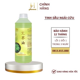 Tinh dầu ngải cứu, tinh dầu, gừng massage body chai 1 lít Chính Hãng