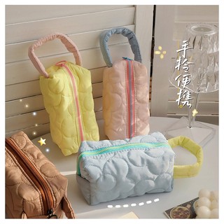 Túi đựng đồ cá nhân mini đựng son, túi bút vải có đa dạng màu sắc xinh xắn có 4 màu sắc