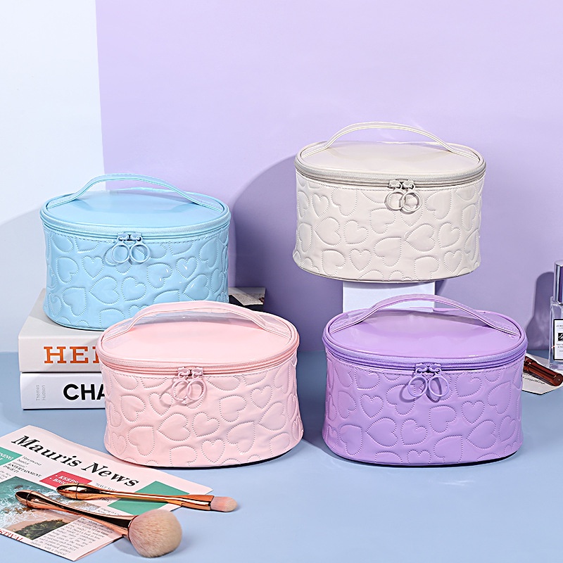 Túi Đựng Mỹ Phẩm Sức Chứa Lớn Phong Cách Hàn Quốc