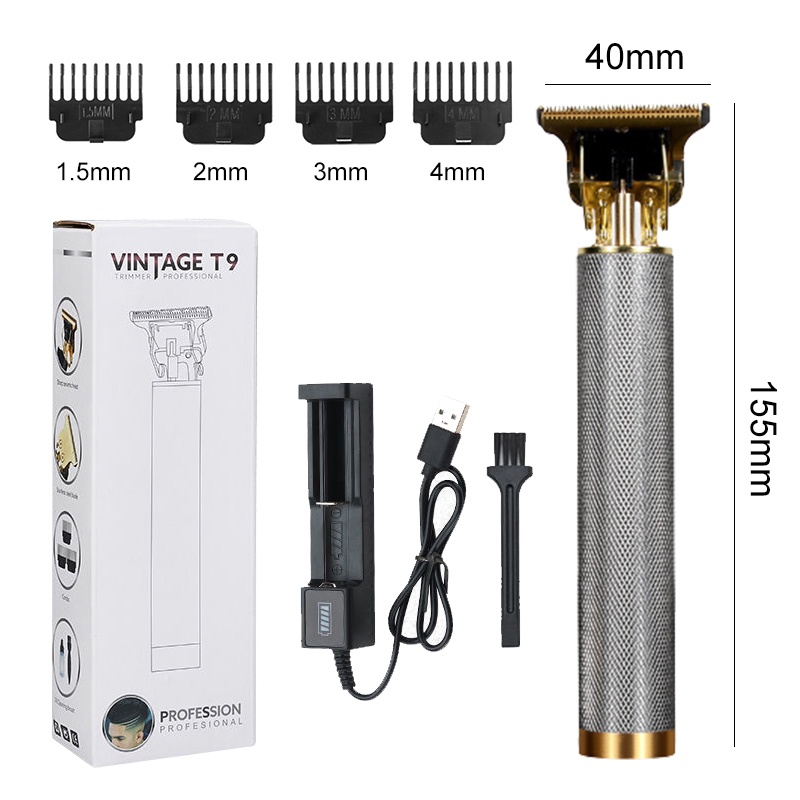 Máy cạo râu Cắt Tóc / Cạo Râu Chuyên Nghiệp Sạc USB Cho Nam