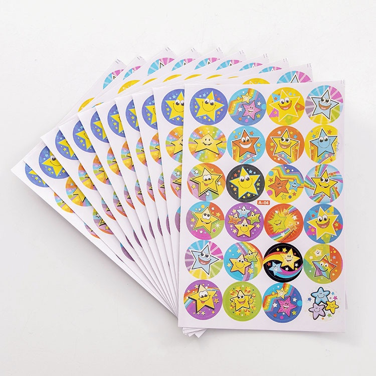 [SET 10 TẤM] Sticker khen thưởng học sinh giá rẻ, sticker tiếng anh đồ dùng học tập văn phòng phẩm