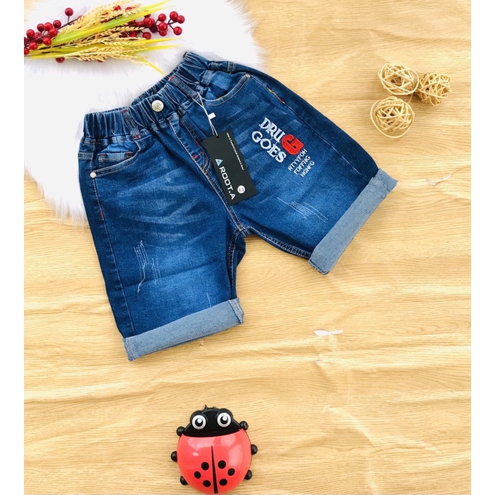 🚑 Quần jean co giãn bé trai từ  27-45kg