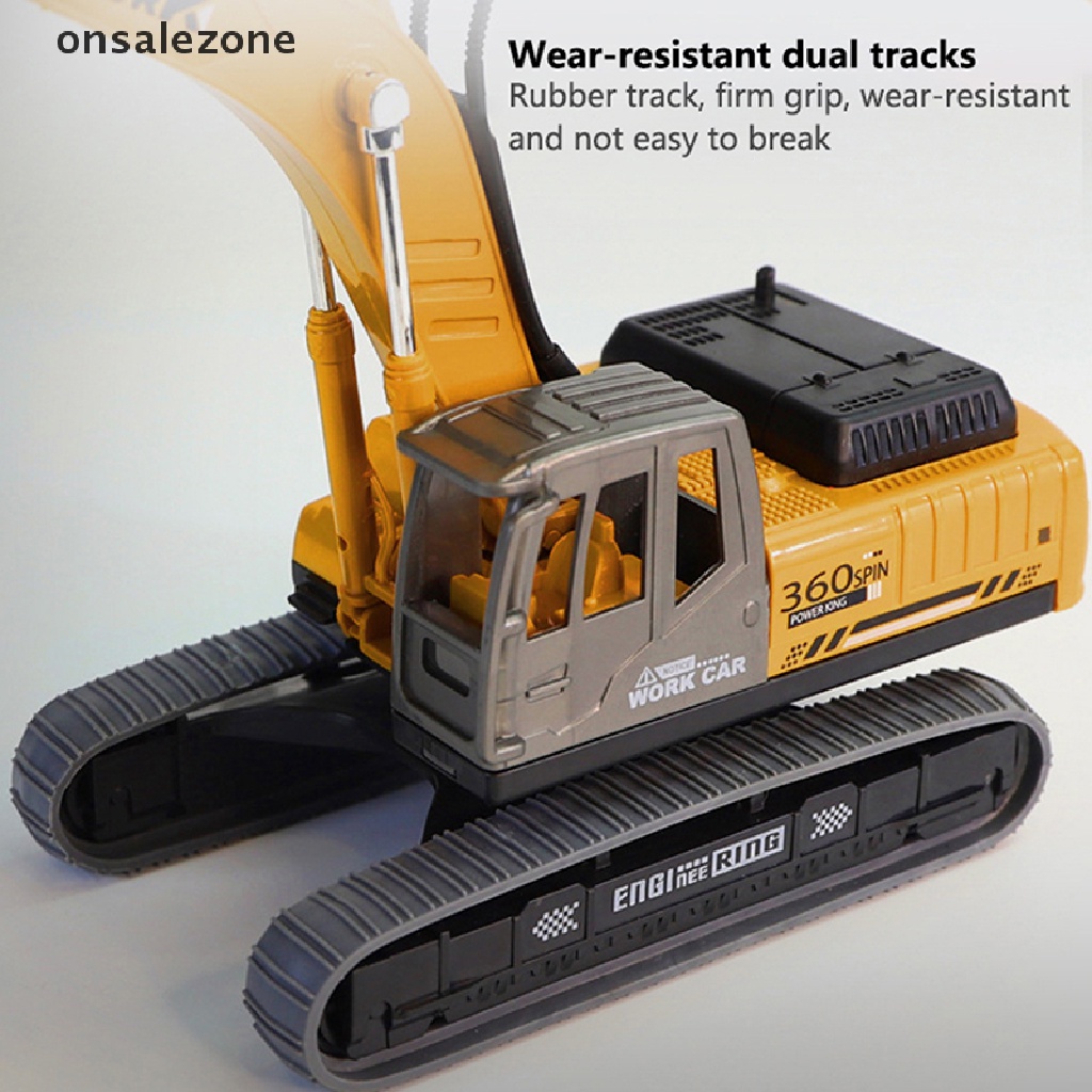 Mô Hình Xe Xúc Đất Đồ Chơi Cho Bé