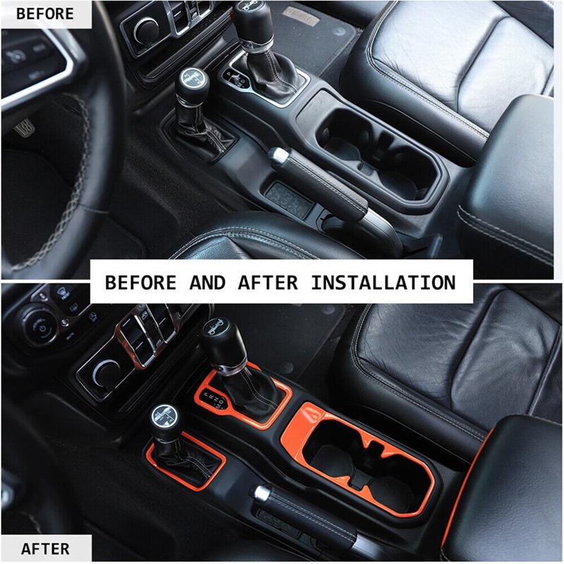 Vỏ Bọc Hộp Tỳ Tay Bằng ABS Trọng Lượng Nhẹ Cho Jeep Wrangler JL Gladiator JT 2018-2022