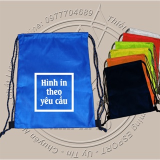 Balo Dây Rút Túi Rút in theo yêu cầu - Nhiều màu - size 32x42cm - in nhanh giá rẻ - Xưởng in tâm an Anh in áo