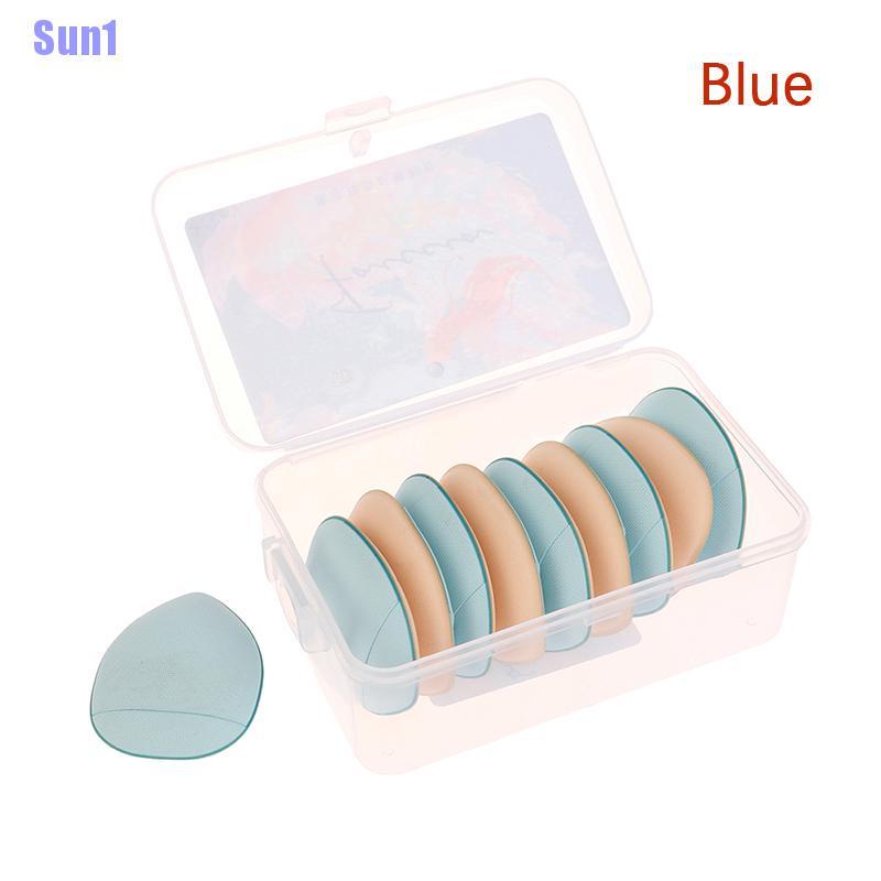 Hộp 10 Bông Mút Trang Điểm Mini Đeo Ngón Tay Tiện Lợi