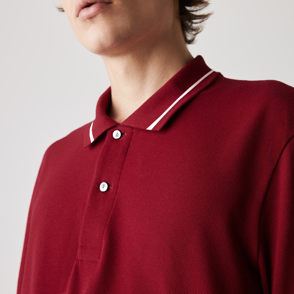 Áo dài tay polo nam cổ bẻ cao cấp, đủ màu, đủ size