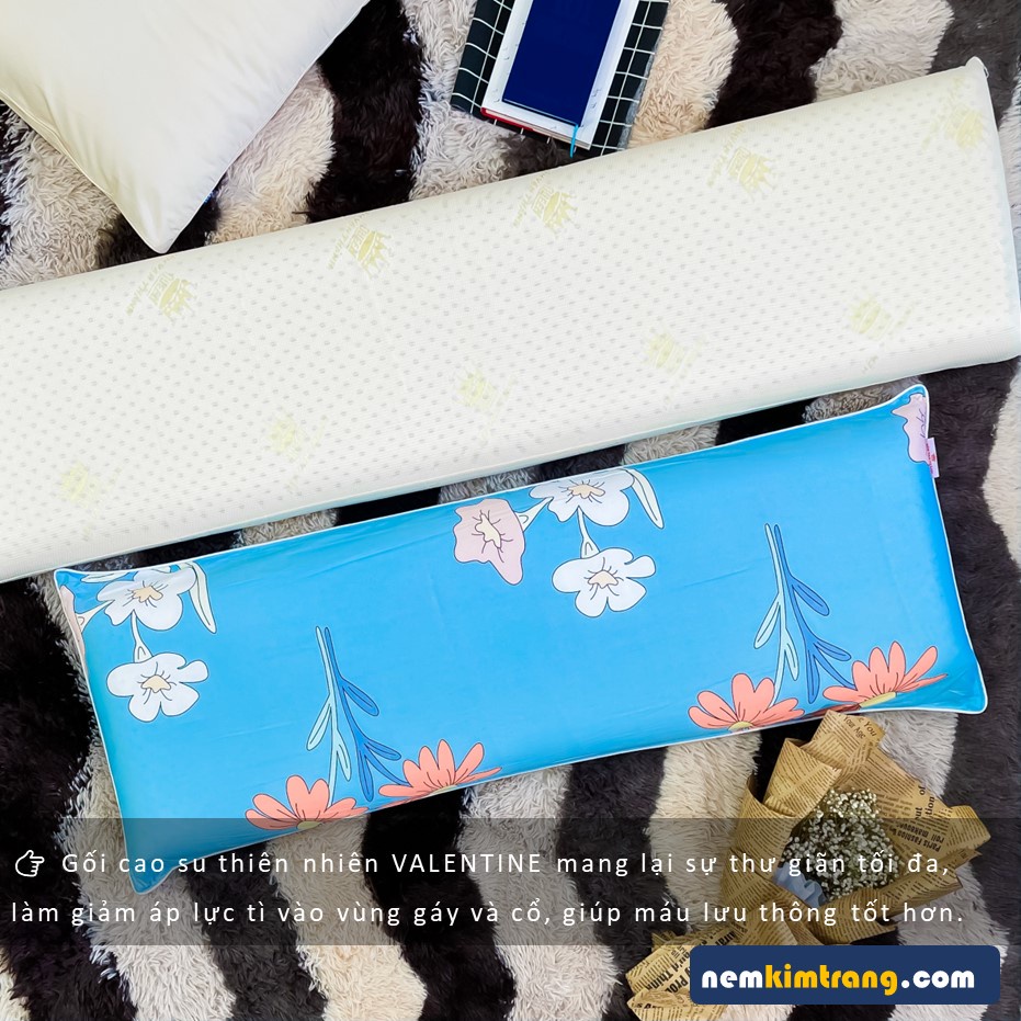 Gối Đôi Cao Su Valentine Vạn Thành - ÊM ÁI, CHÍNH HÃNG