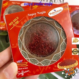Nhụy Hoa Nghệ Tây Saffron Negin Iran Thương Hiệu Bahraman Loại1gr  Chính Hãng