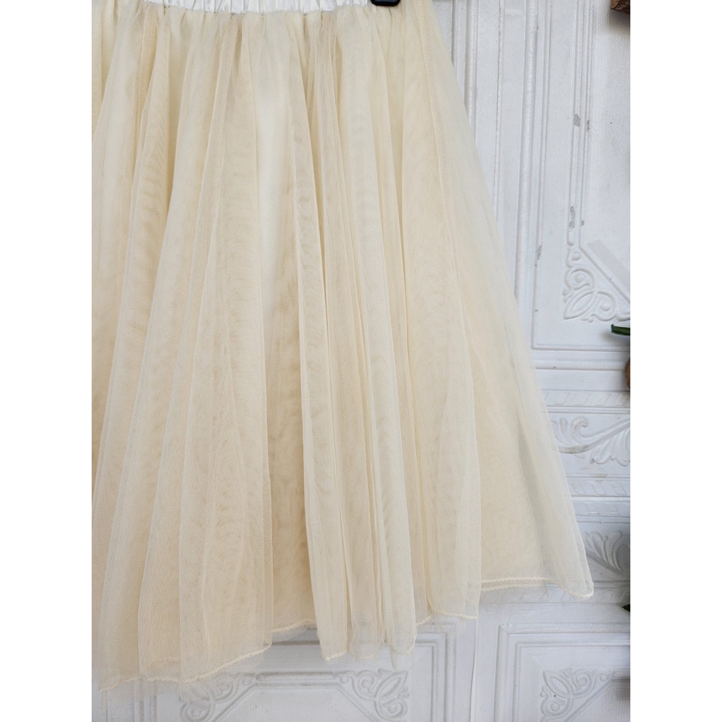Chân váy tulle 2hand Nhật