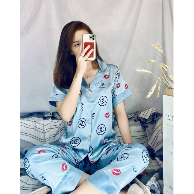 Đồ bộ lụa mango latin cao cấp siêu xinh size 40-58 kí