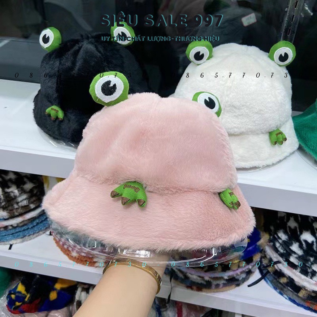 MŨ VÀNH QC ẾCH LÔNG THỎ CAO CẤP DÀY MỊN FORM CHUẨN ĐẸP