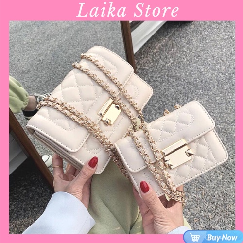 Túi xách nữ đeo chéo Túi nữ đẹp đi chơi thiết kế thời trang Hàn Quốc sang trọng cá tính Laika store 047