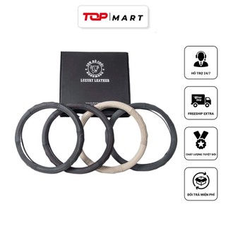 Bọc vô lăng tay lái ô tô cao cấp da bò chống trượt khi lái xe