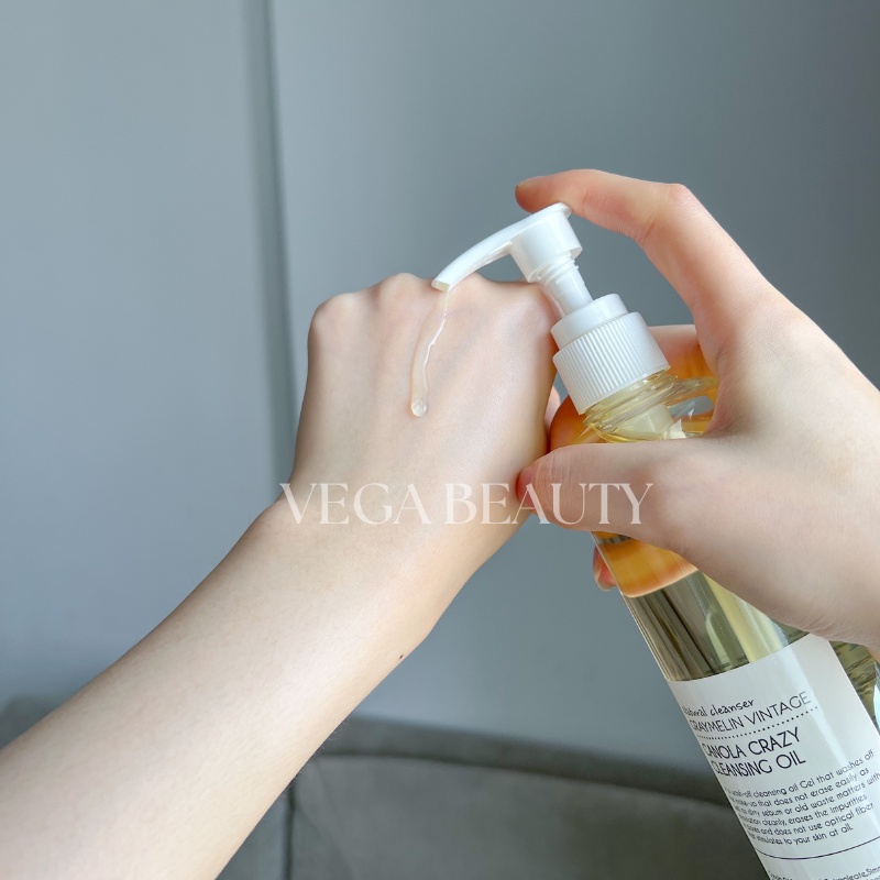 Dầu tẩy trang hoa cải Graymelin Canola Crazy Cleansing Oil 300ml/500ml làm sạch da và tẩy trang hiệu quả