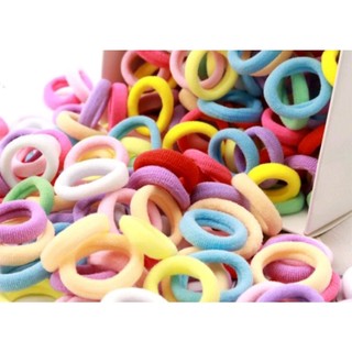 Set 10 cái thun cột tóc 2cm cho bé gái
