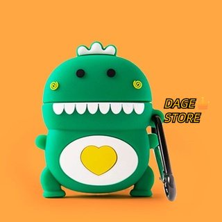 Vỏ Bảo Vệ Hộp Sạc Tai Nghe AirPods 1 / 2 / Pro Bằng Silicon Họa Tiết Hoạt Hình 3D Dễ Thương