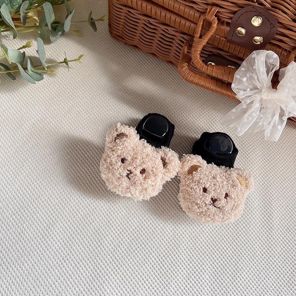 Tất gấu 3D dễ thương, vớ thú bé trai, bé gái. Size sơ sinh 3-12kg