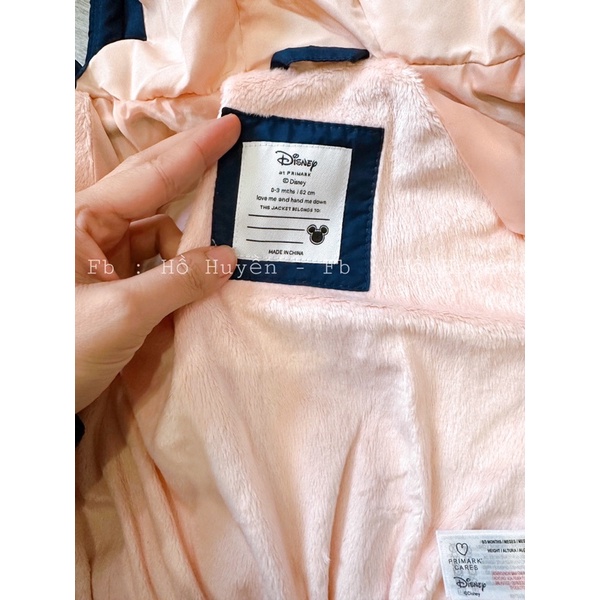 Áo khoác phao Disney tqxk dư xịn cho bé gái