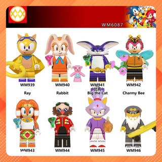 Đồ chơi minifigures các mẫu nhân vật trong phim hoạt hình nhím sonic wm6087 mẫu mới ra siêu hot