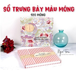 Sổ Móng Mẩu | 120 Móng Trưng Bày Màu Sơn Móng Tay
