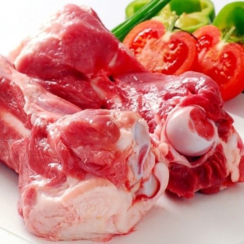 Xương ống lợn tươi để ninh nước lẩu, ninh cháo , nước dùng phở.