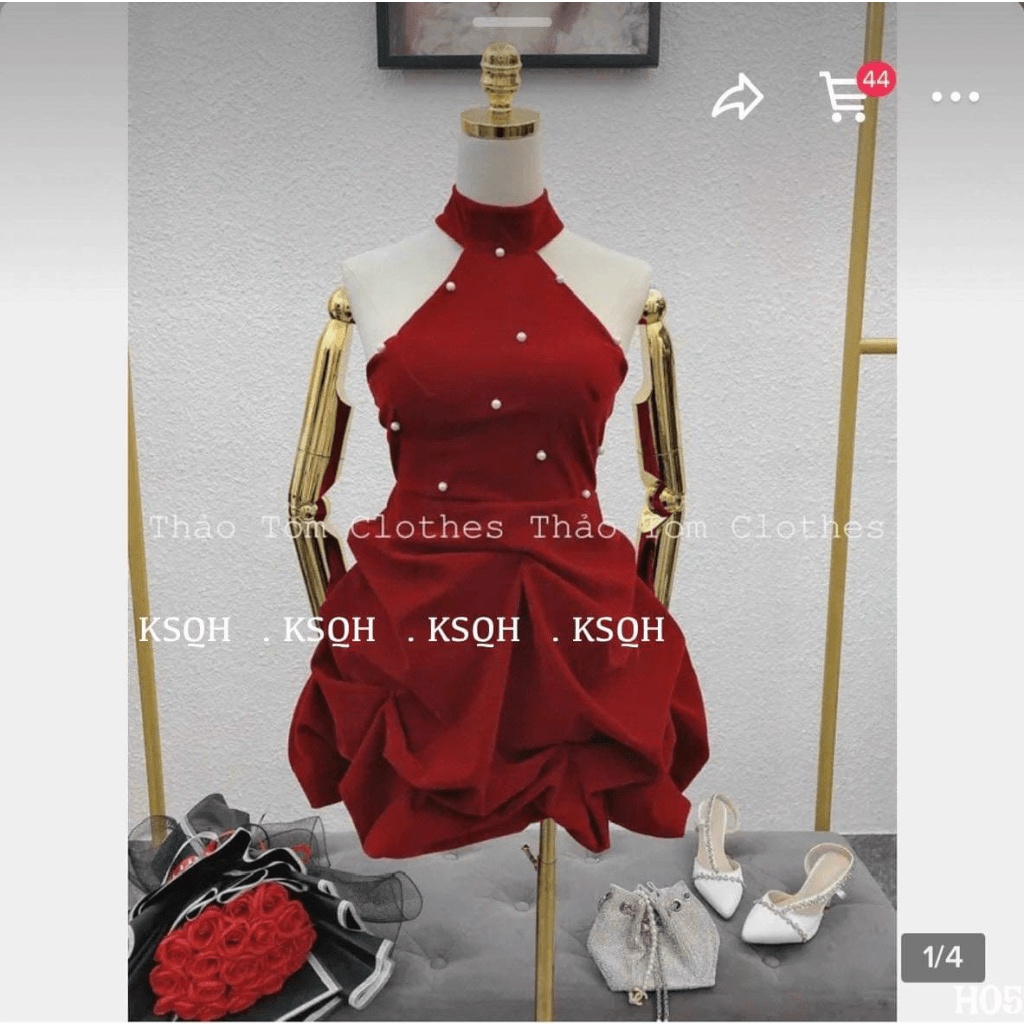 XẢ HÀNG CUỐI NĂM SALE SẬP SÀN | ĐẦM NHUNG CỨNG CÓ MÚT LÓT QUẦN CƯỜM ĐÓNG DÁNG NGẮN XINH XẮN MẶC ĐI CHƠI ĐI TIỆC ĐỀU ĐƯỢC