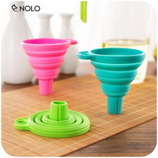Combo 3 Cái Phễu Rót Nước Chất Liệu Silicon Gấp Gọn Tiện Lợi