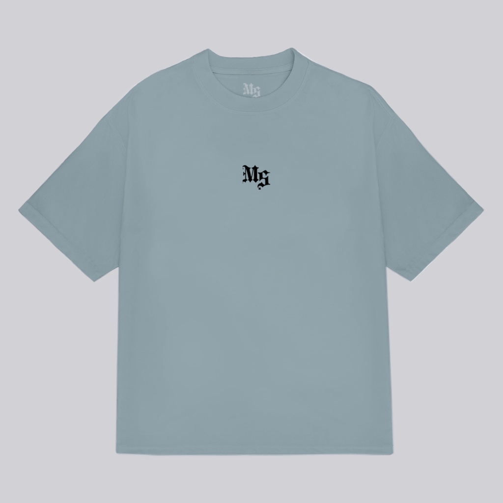 Áo thun form rộng Meesay Logo retro Basic Tee vải cotton cao cấp co giãn, dày dặn