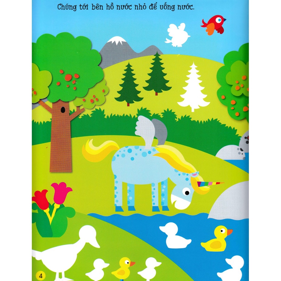 Sách - Dán Hình Đầu Đời Cho Bé - Unicoms - ND