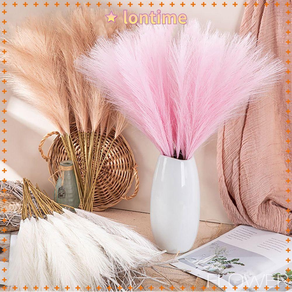 Set 6 Bông Hoa Pampas Nhân Tạo Trang Trí Nội Thất