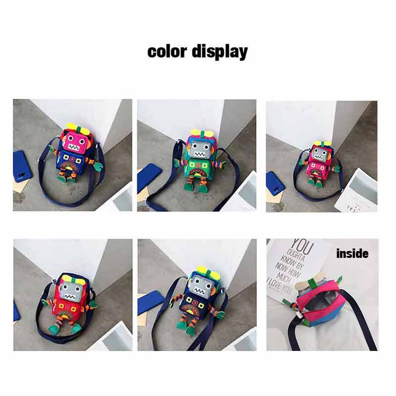 Túi Đeo Chéo Hình Búp Bê Hoạt Hình One Piece Thời Trang Hàn Quốc Dành Cho Trẻ Em